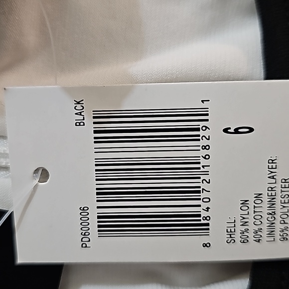 Premise Annie Sez Retro Rare Black Lace Overlay Dress Bodycon Women's Sz 6 NWT - Picture 10 of 10